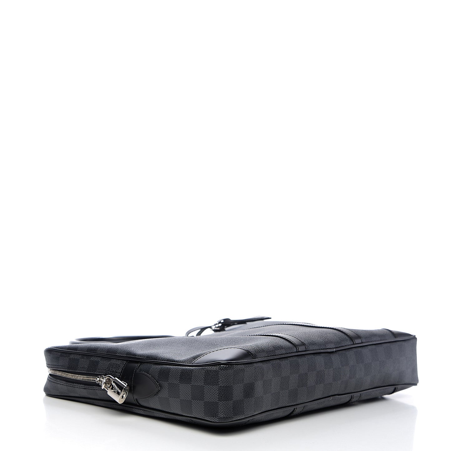 Damier Graphite Porte-Documents Voyage