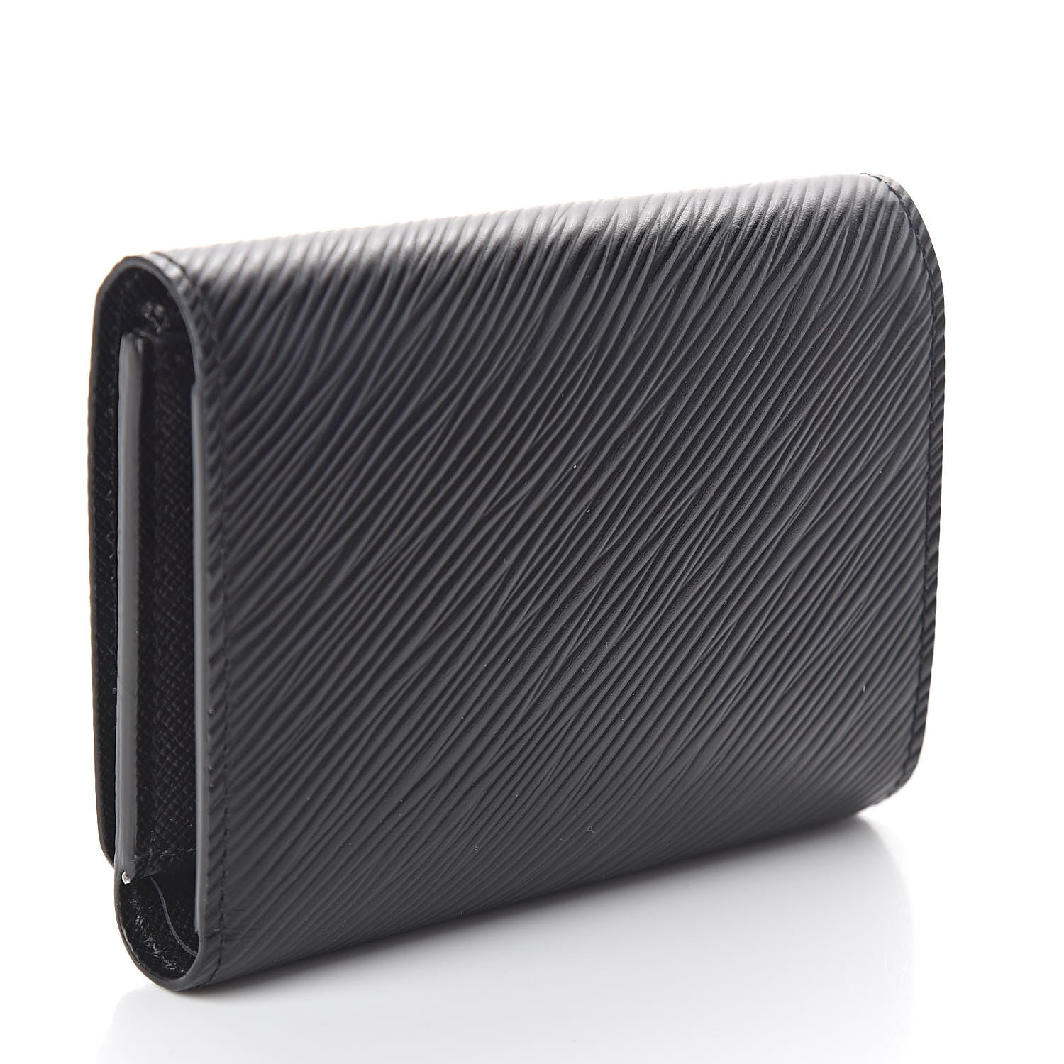Louis Vuitton Epi Twist Compact Wallet Black 3 of 6