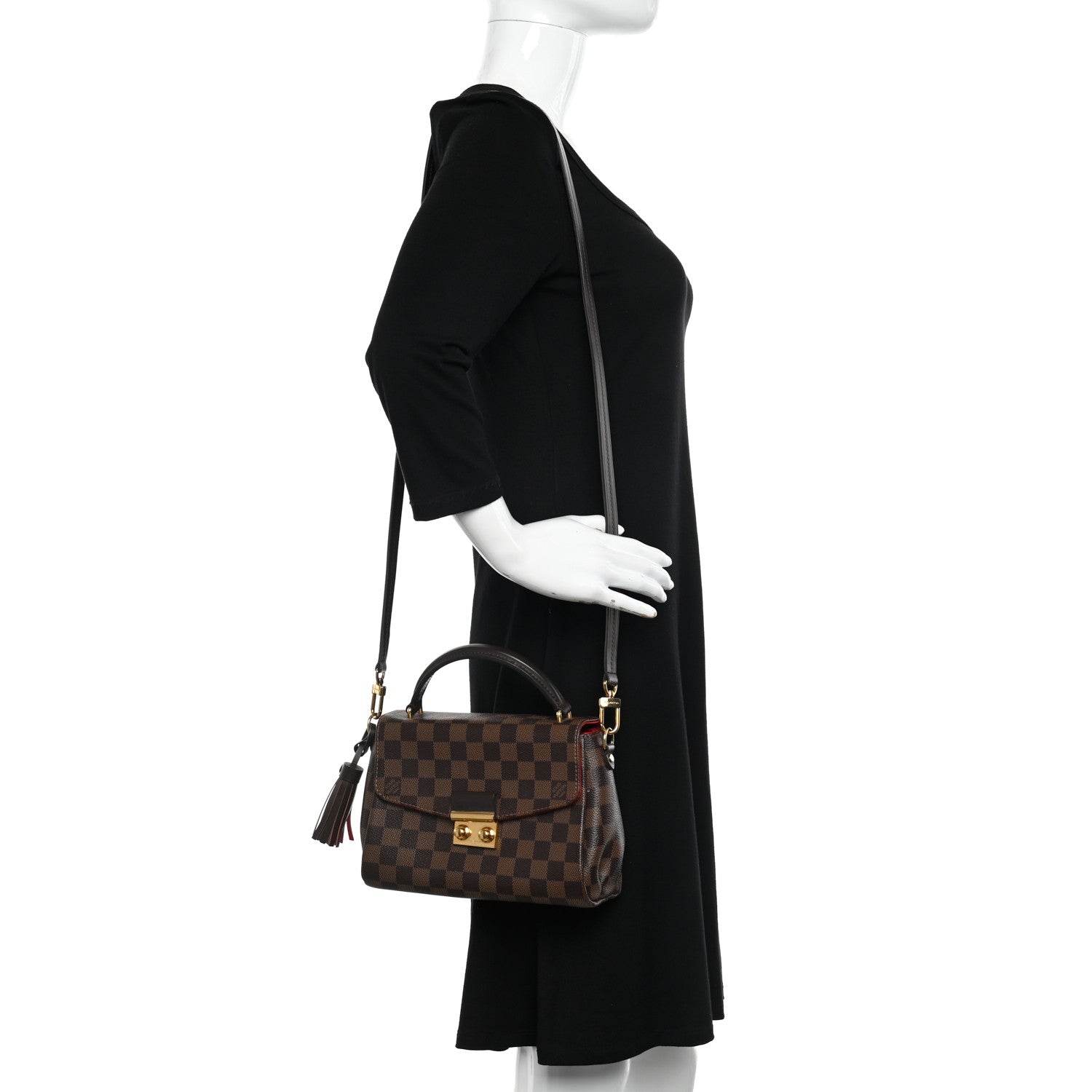 Louis Vuitton Damier Ebene Croisette 2 of 16