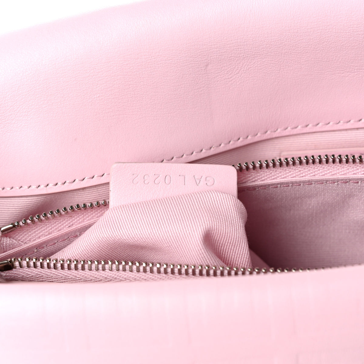 Givenchy Soft Calfskin 4G Embossed Medium Shoulder Bag Pale Pink 7 of 11