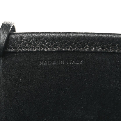 The Row Grained Calfskin Medium N/S Hook Tote Black 7 of 10