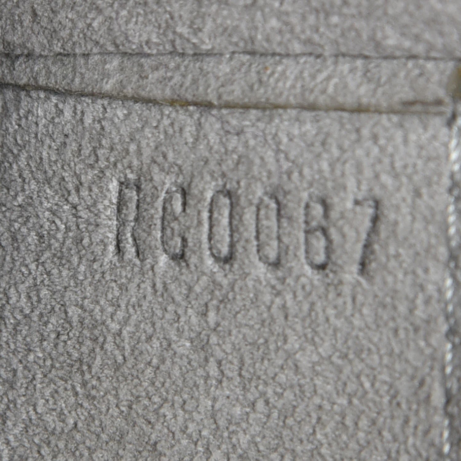 Louis Vuitton Lambskin Olympe Nimbus GM Gris Perle 7 of 10