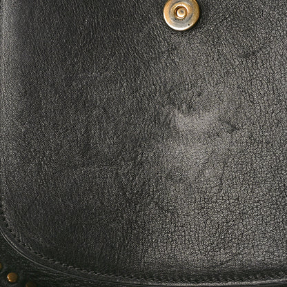 Chloe Calfskin Braided Small Hudson Shoulder Bag Black 11 of 11