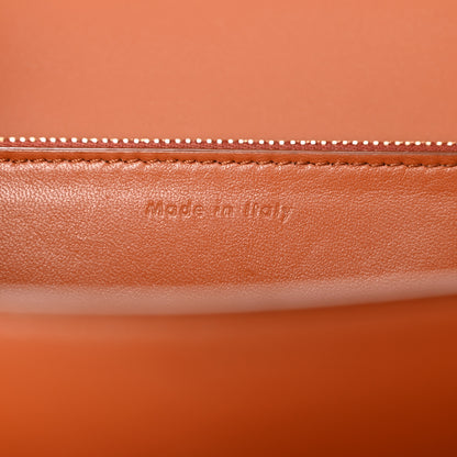 Celine Natural Calfskin Medium Classic Box Flap Bag Tan 6 of 13