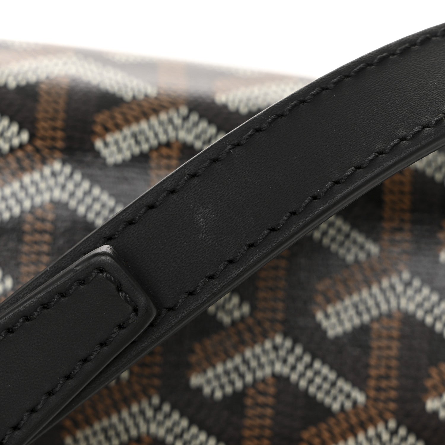 Goyard Goyardine Belvedere II MM Messenger Bag Black 11 of 12