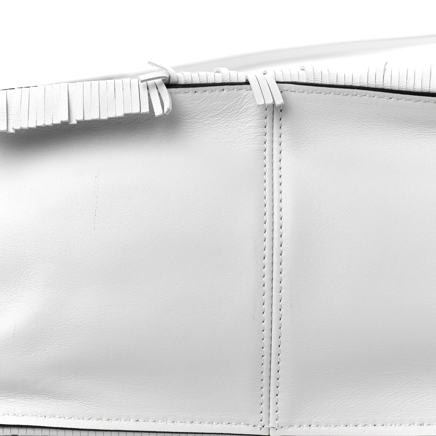 Calfskin The Rope Crossbody Bag White