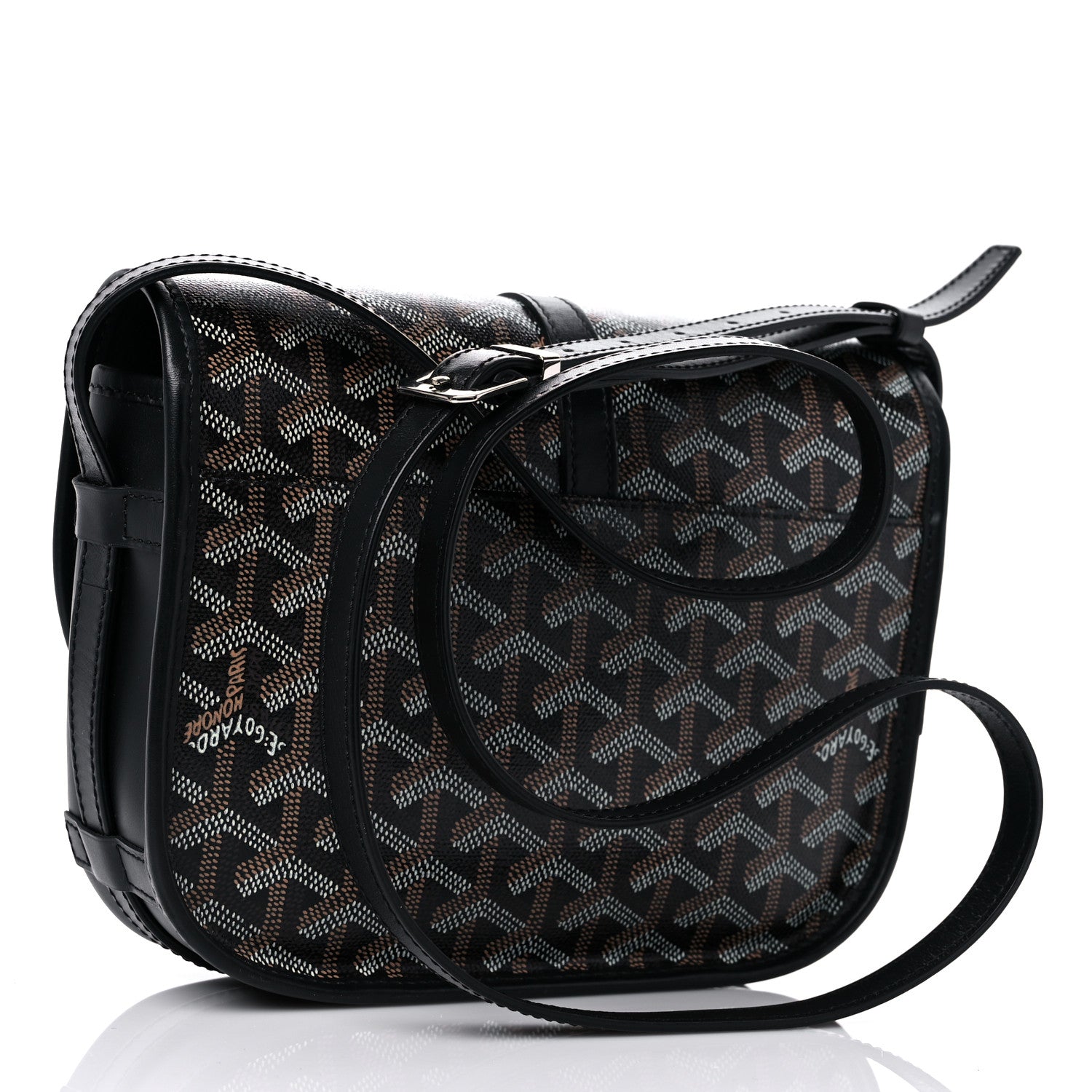 Goyard Goyardine Belvedere II PM Messenger Bag Black 3 of 11