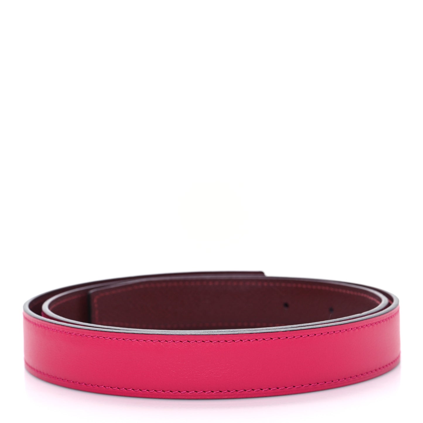 Swift Epsom 24mm Belt Strap 90 Rose Mexico 80 32 Rouge H