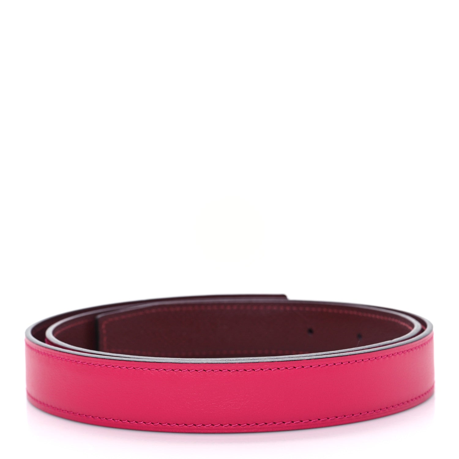 Hermes Swift Epsom 24mm Belt Strap 90 Rose Mexico 80 32 Rouge H 2 of 5