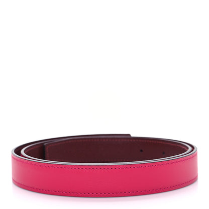 Hermes Swift Epsom 24mm Belt Strap 90 Rose Mexico 80 32 Rouge H 2 of 5