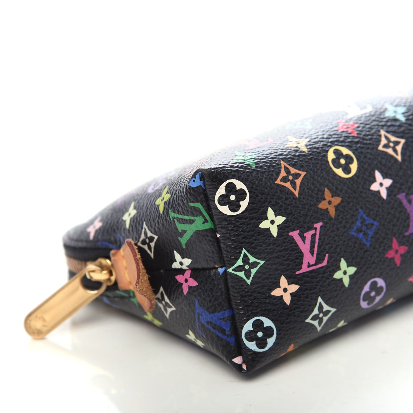 Monogram Multicolor Cosmetic Pouch Black Grenade