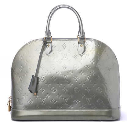 Louis Vuitton Vernis Alma GM Givre 1 of 11