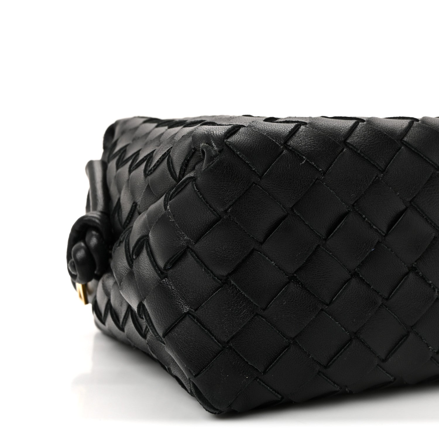 Bottega Veneta Nappa Intrecciato Small Loop Camera Bag Black 8 of 9