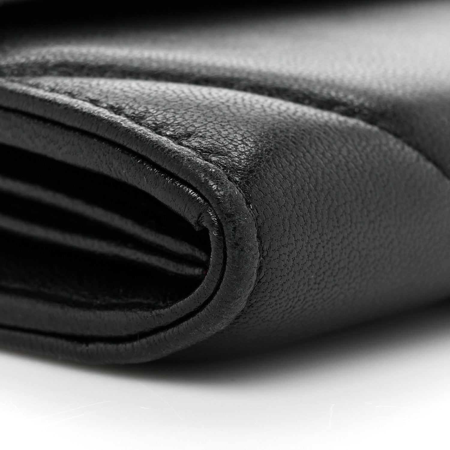 Chanel Lambskin Quilted Chanel 19 Flap Wallet Black 13 of 15