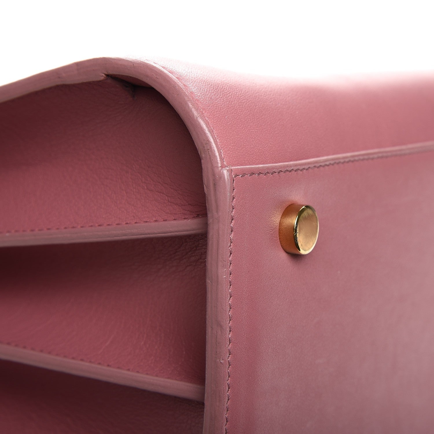 Saint Laurent Calfskin Small Sac De Jour Dark Rose 13 of 14