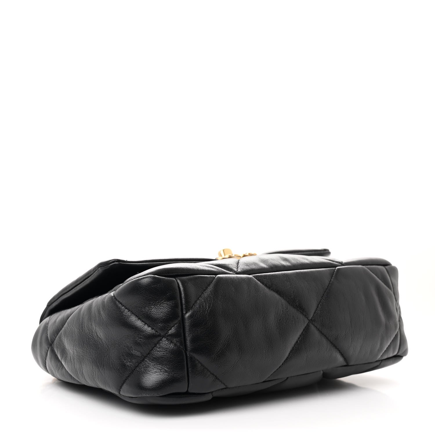 Chanel Lambskin Quilted Medium Chanel 19 Flap Black 4 of 11