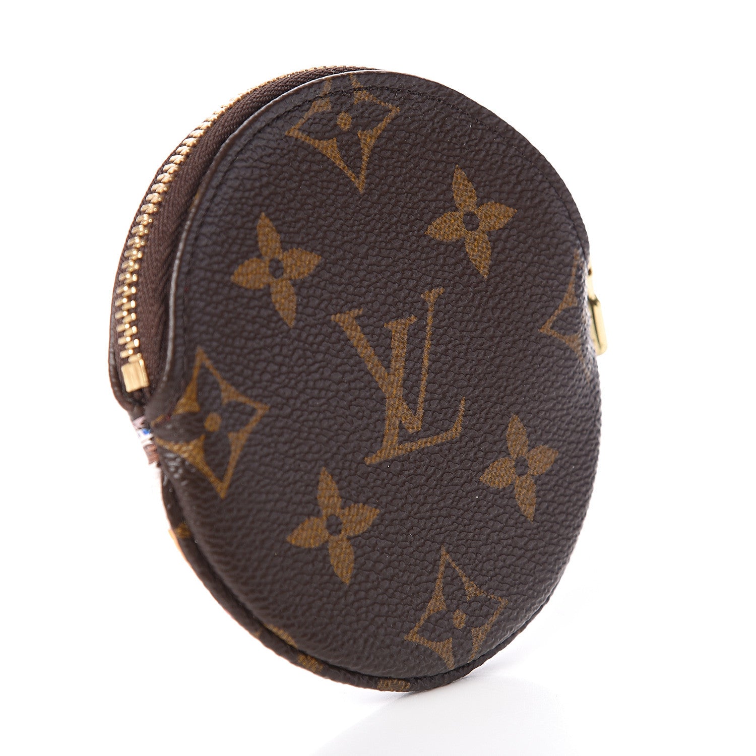 Louis Vuitton Monogram 2016 Christmas Animation Round Coin Purse Rouge 2 of 5