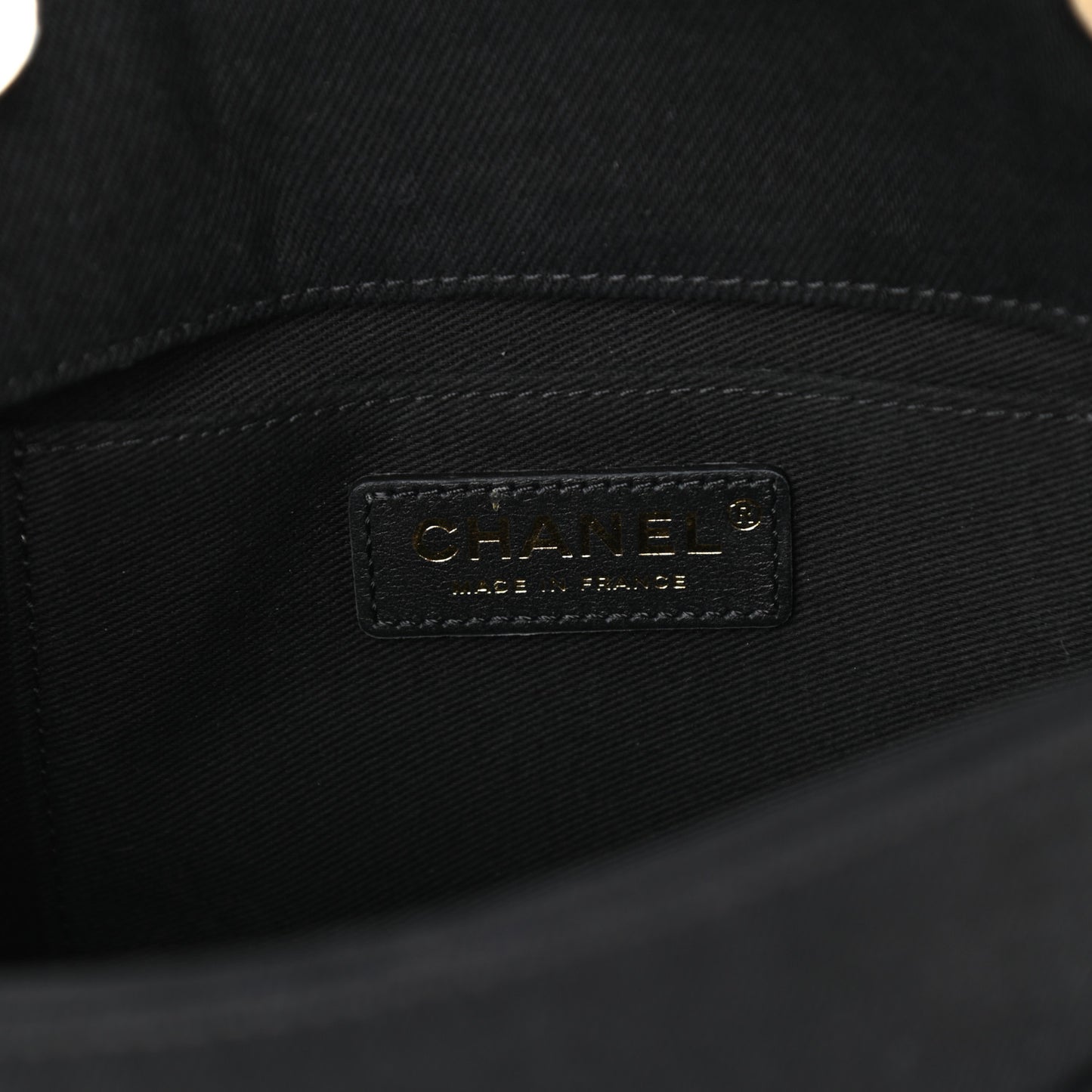 Denim Coco Flap Black