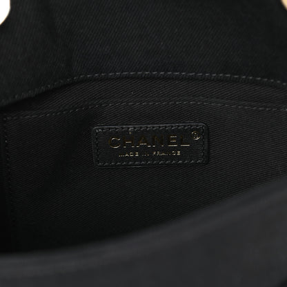 Chanel Denim Coco Flap Black 6 of 9
