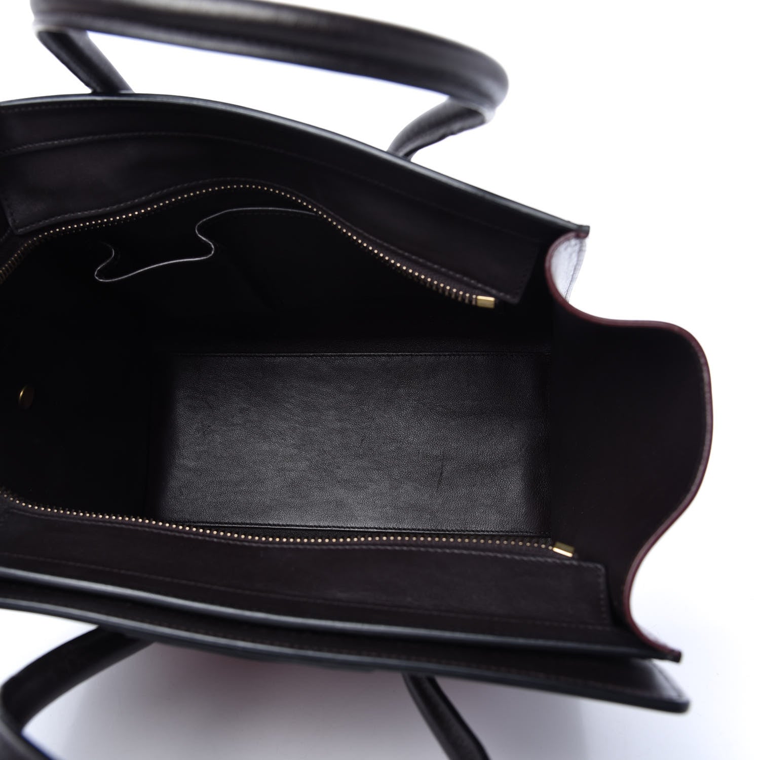 Celine Smooth Calfskin Micro Tri-Color Luggage Micro Red 5 of 10