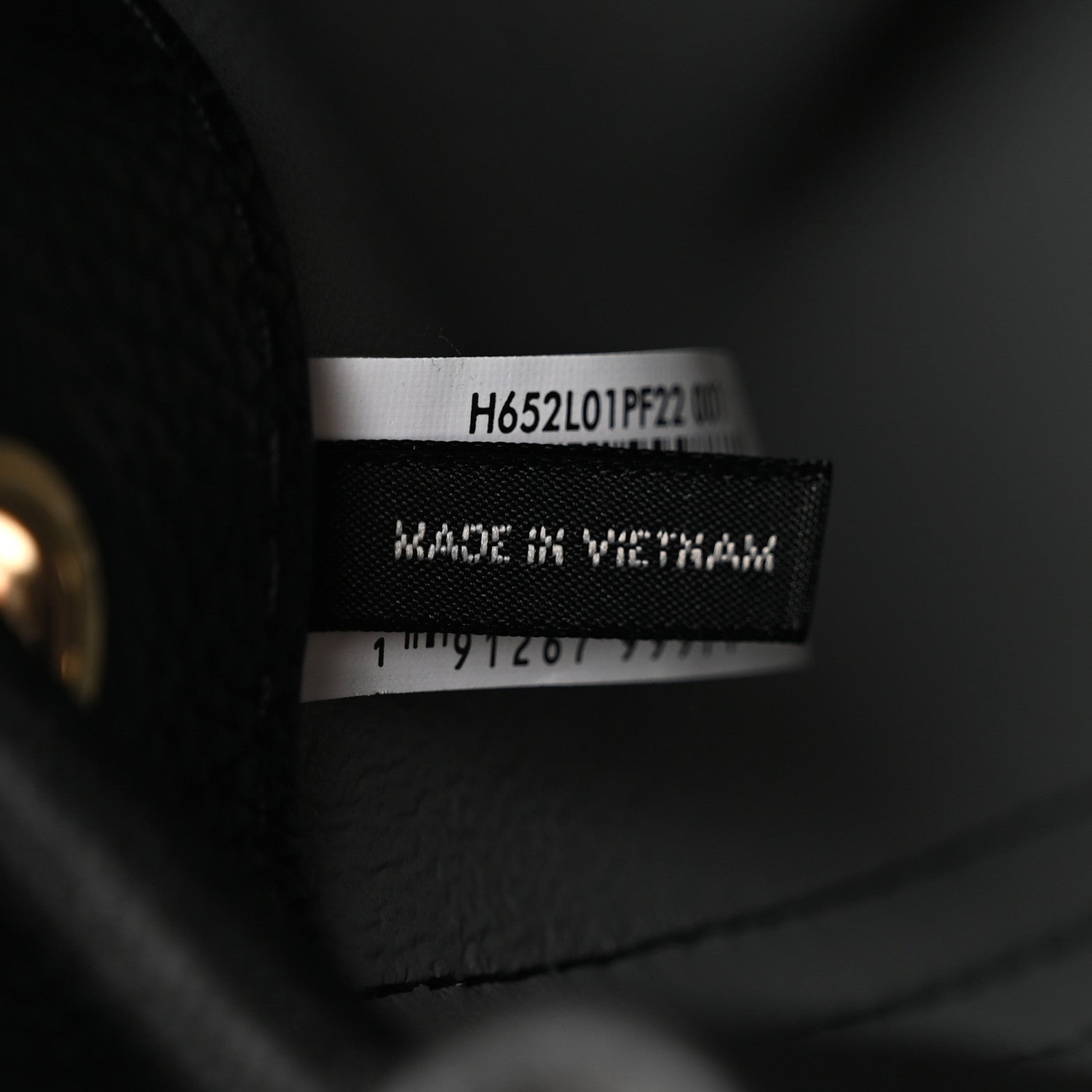 Marc Jacobs Grained Calfskin Mini The Bucket Bag Black 7 of 11