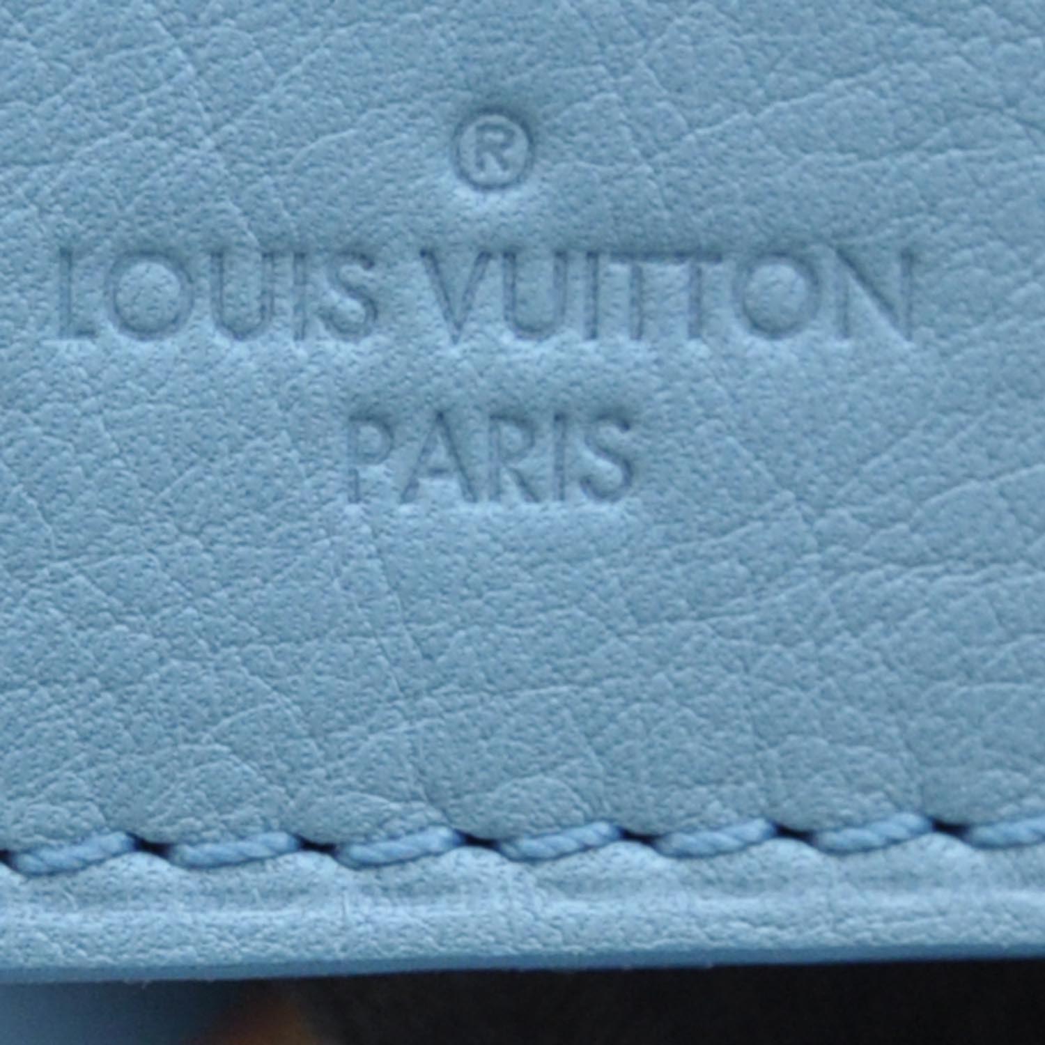 Louis Vuitton Monogram Cheche Gypsy GM Bag Blue 7 of 14