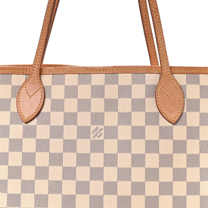 Louis Vuitton Damier Azur Neo Neverfull MM 7 of 9