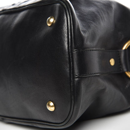 Saint Laurent Calfskin Oversized Muse Black 8 of 8