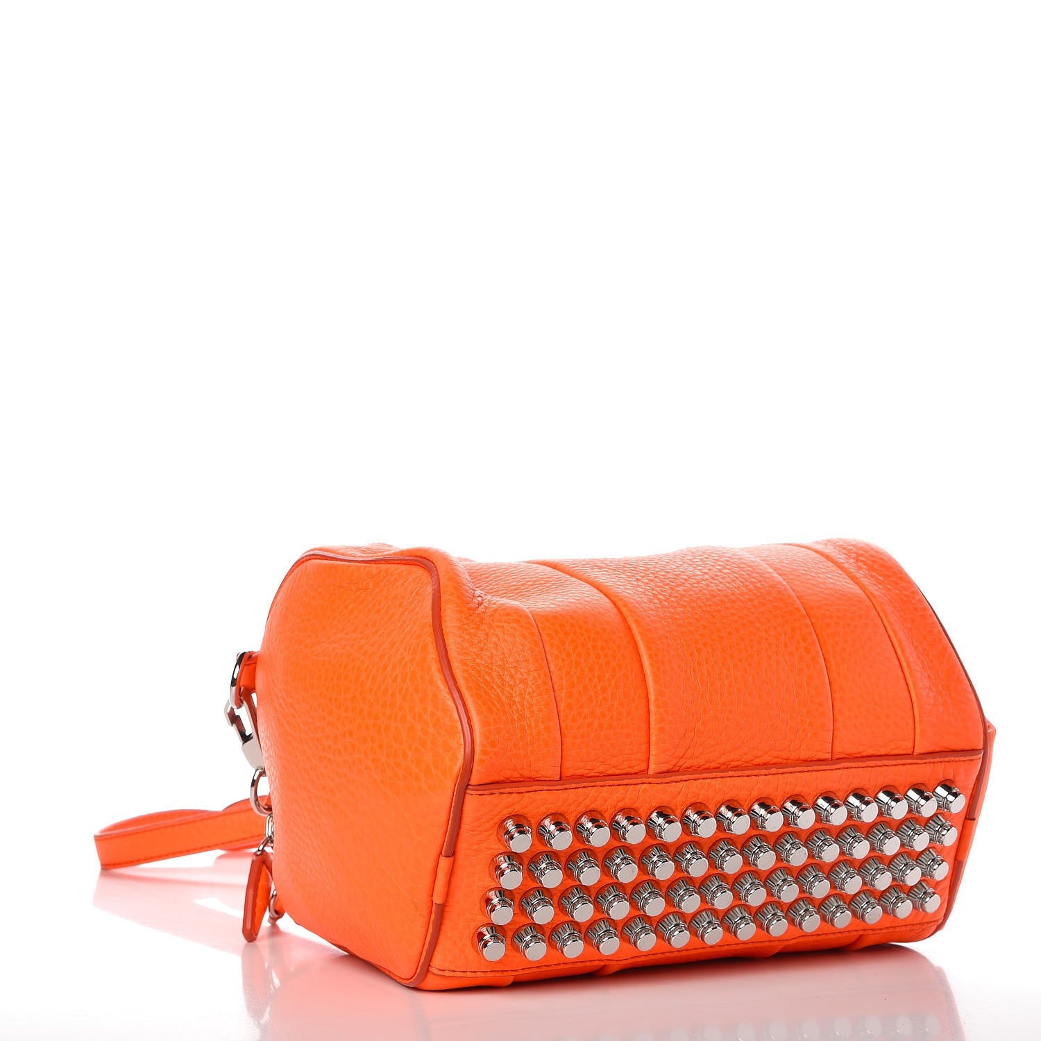 Alexander Wang Pebbled Lambskin Rockie Flame Rhodium Hardware 4 of 8