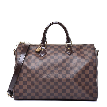 Louis Vuitton Damier Ebene Speedy Bandouliere 35 1 of 12