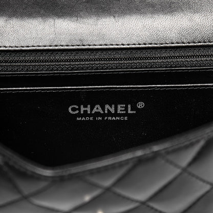 Chanel Lambskin Quilted Mini Rectangular Flap Black 6 of 9