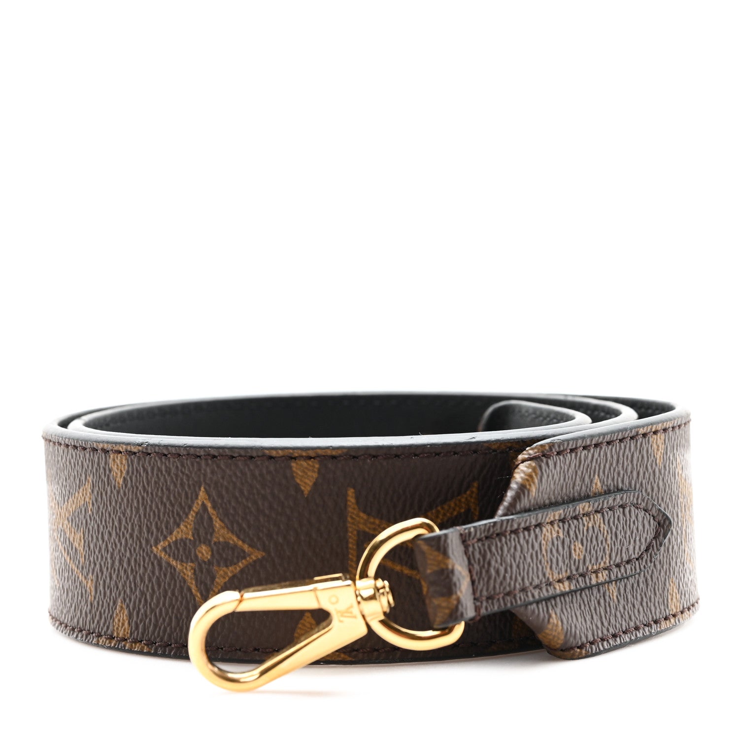 Louis Vuitton Monogram Bandouliere Shoulder Strap Black 1 of 4