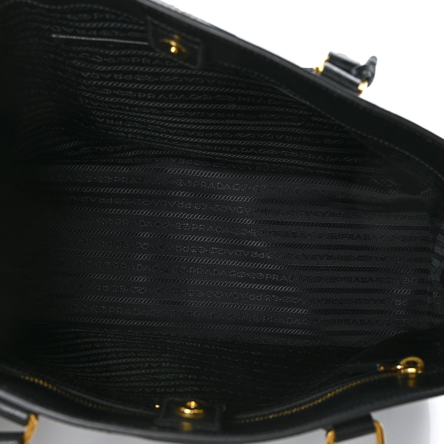 Saffiano Lux Medium Tote Black