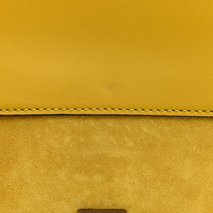 Gucci Suede Crystal Bow Embroidered Small Dionysus Shoulder Bag Yellow 8 of 10