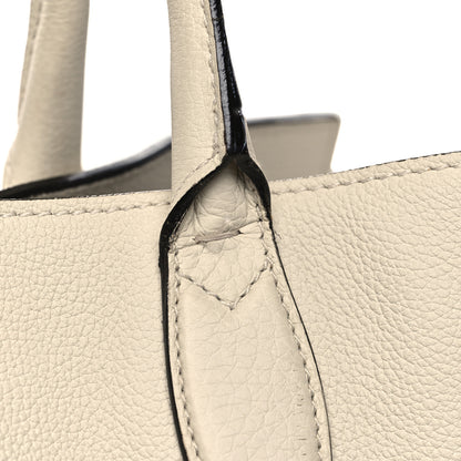 Gucci Soft Calfskin Medium Jackie Top Handle Bag Antique White 12 of 14