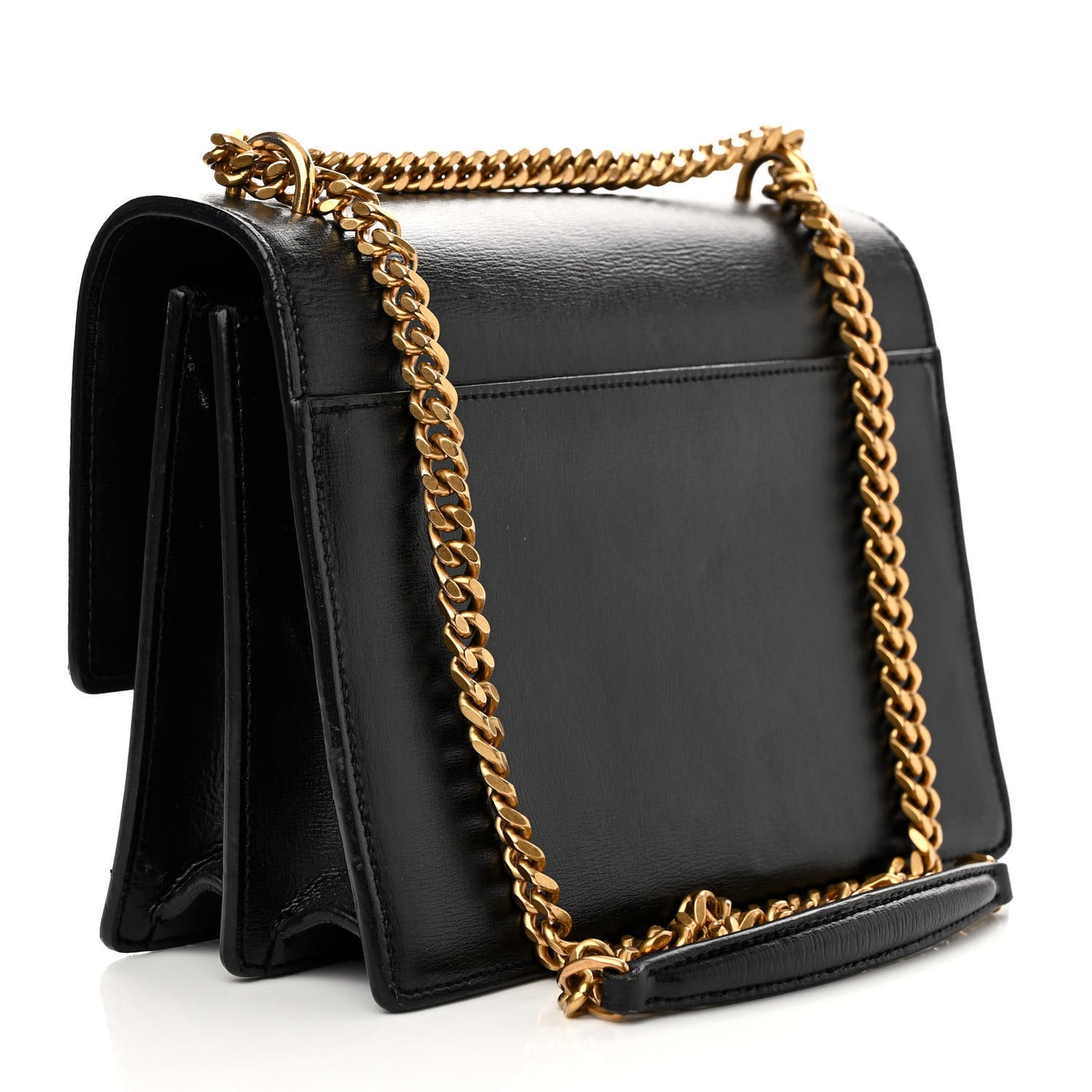 Calfskin Medium Monogram Sunset Black