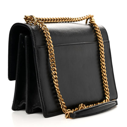 Saint Laurent Calfskin Medium Monogram Sunset Black 3 of 16