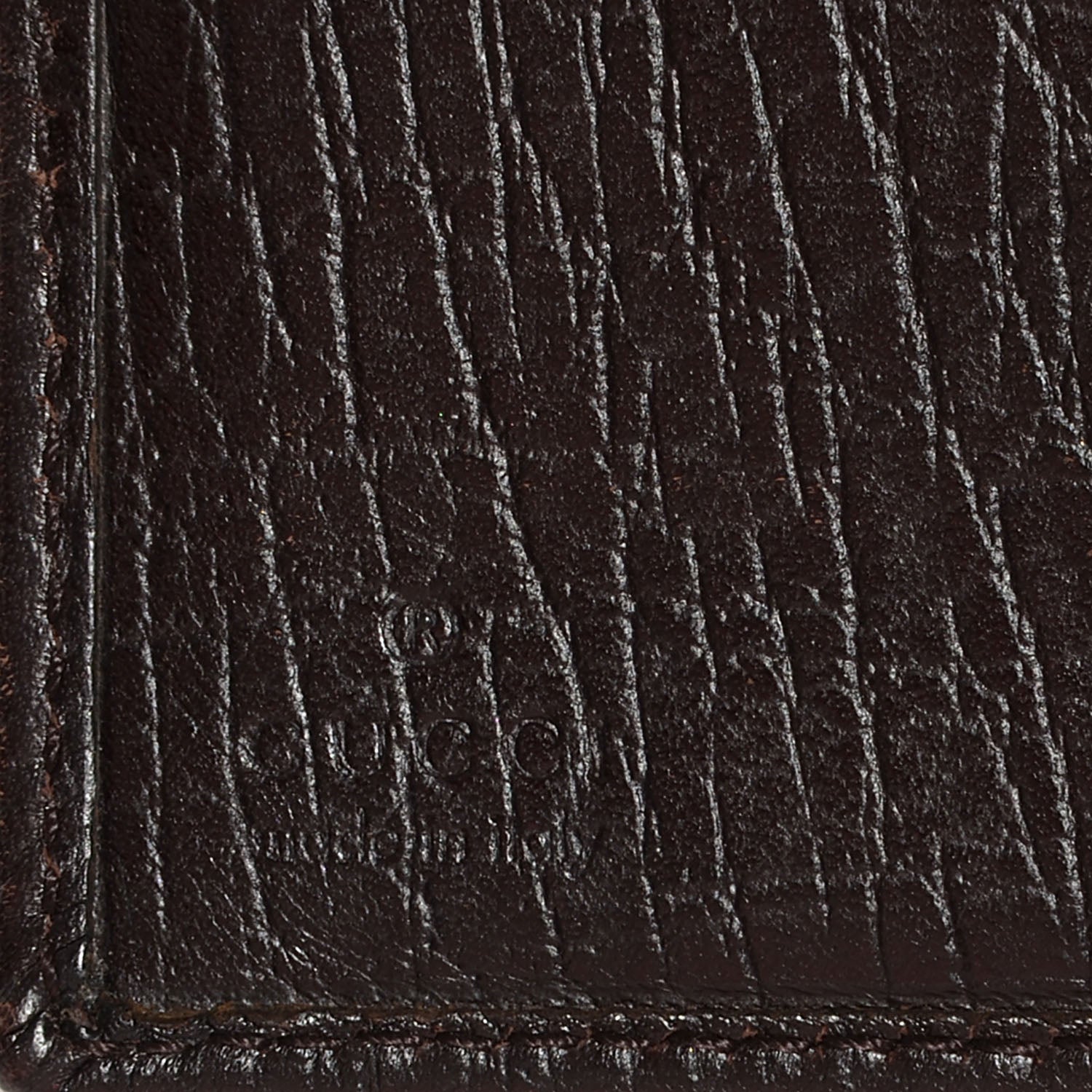 Gucci Monogram Horsebit Continental Wallet Dark Brown 5 of 8