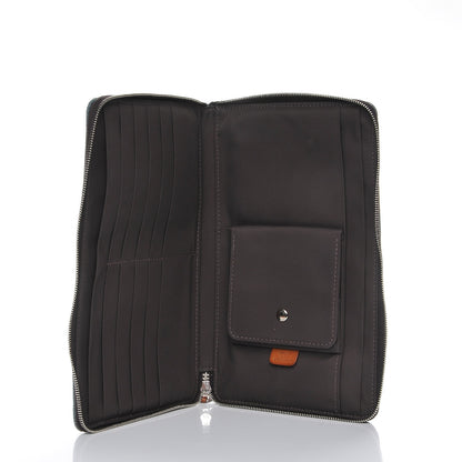 Hermes Toile Steeple GM Wallet 5 of 8