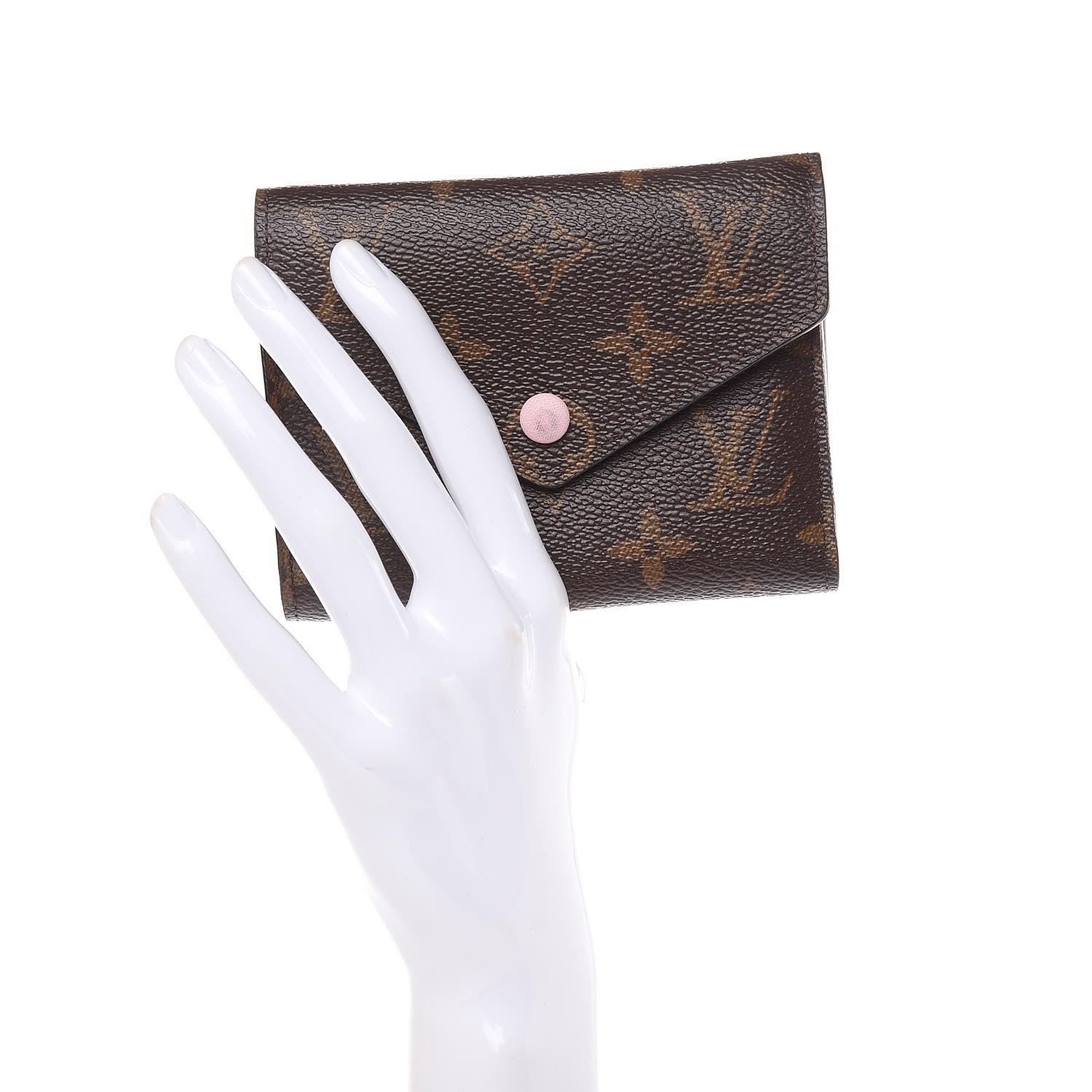 Louis Vuitton Monogram Victorine Wallet Rose Ballerine 2 of 11