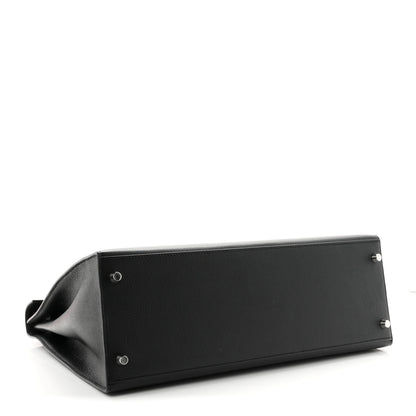 Hermes Epsom Kelly Sellier 35 Black 3 of 9