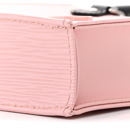Louis Vuitton Epi Petit Sac Plat Rose Ballerine 10 of 16