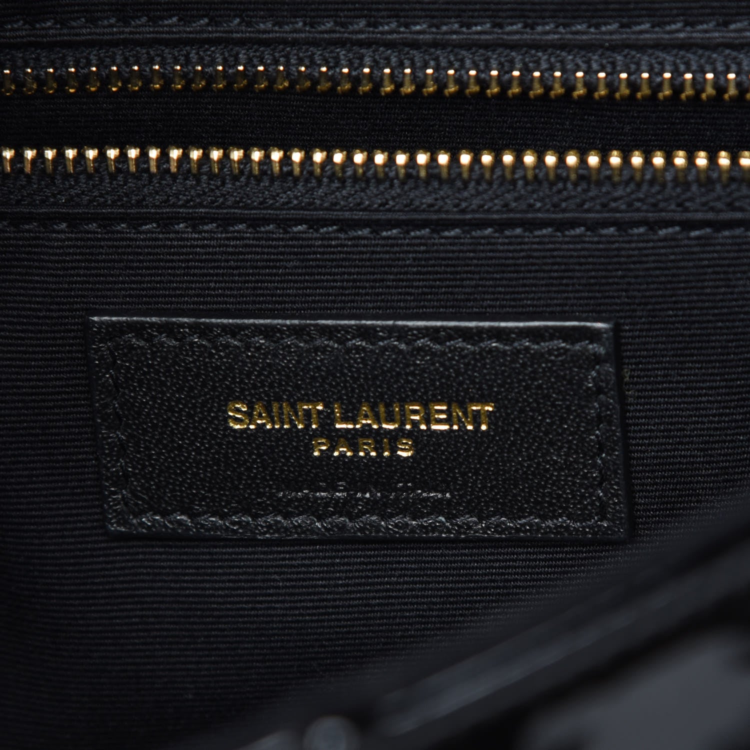 Saint Laurent Patent Patchwork Monogram Medium Jamie Black 8 of 9