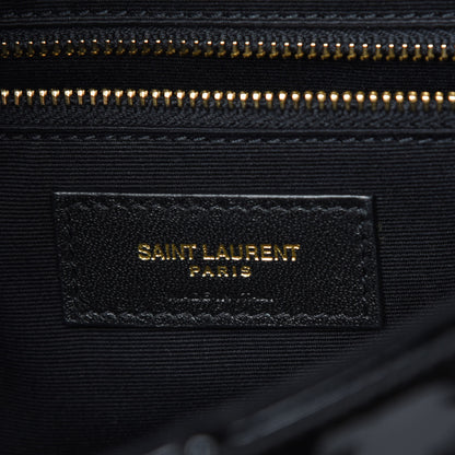 Saint Laurent Patent Patchwork Monogram Medium Jamie Black 8 of 9