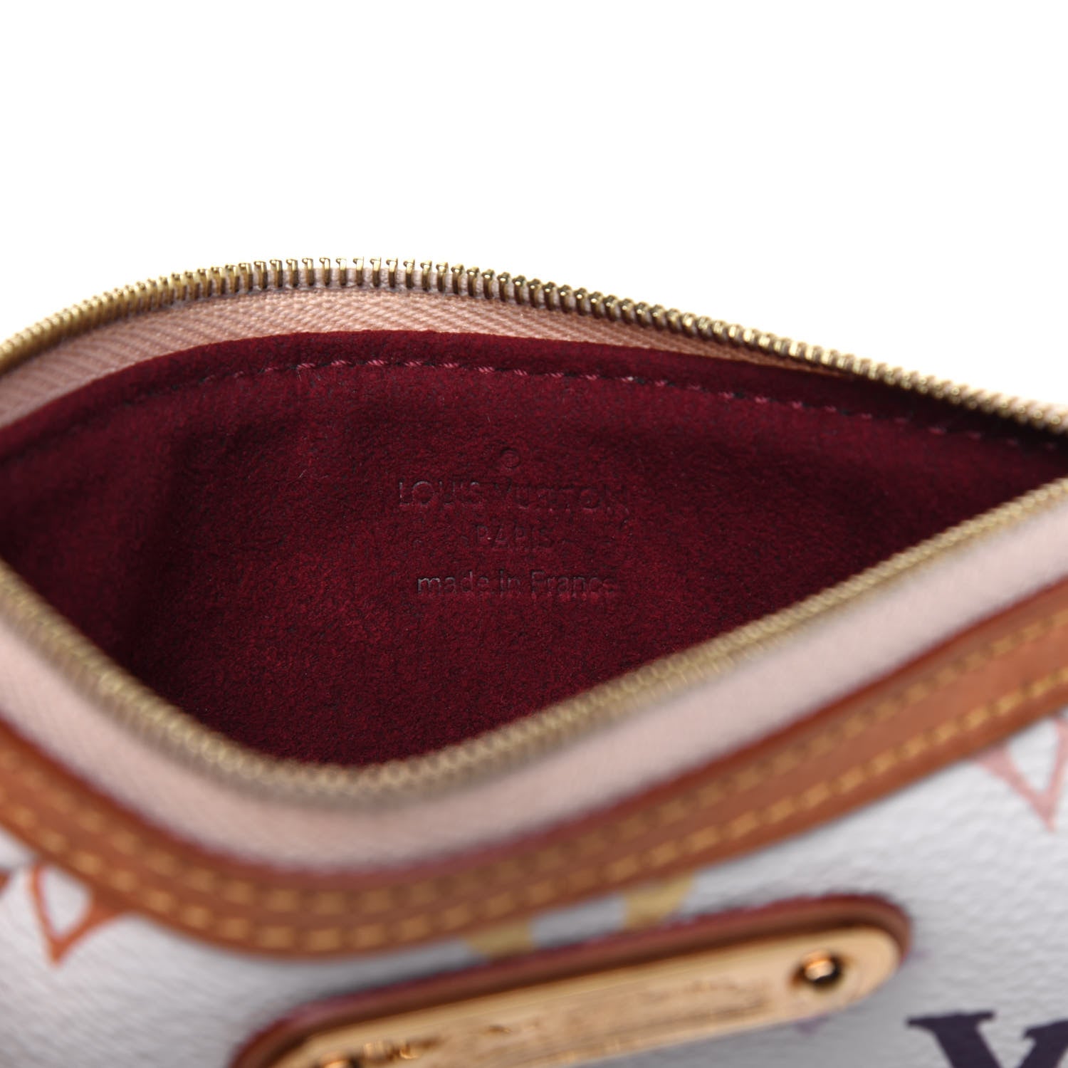 Louis Vuitton Monogram Multicolor Pochette Milla PM White 6 of 15