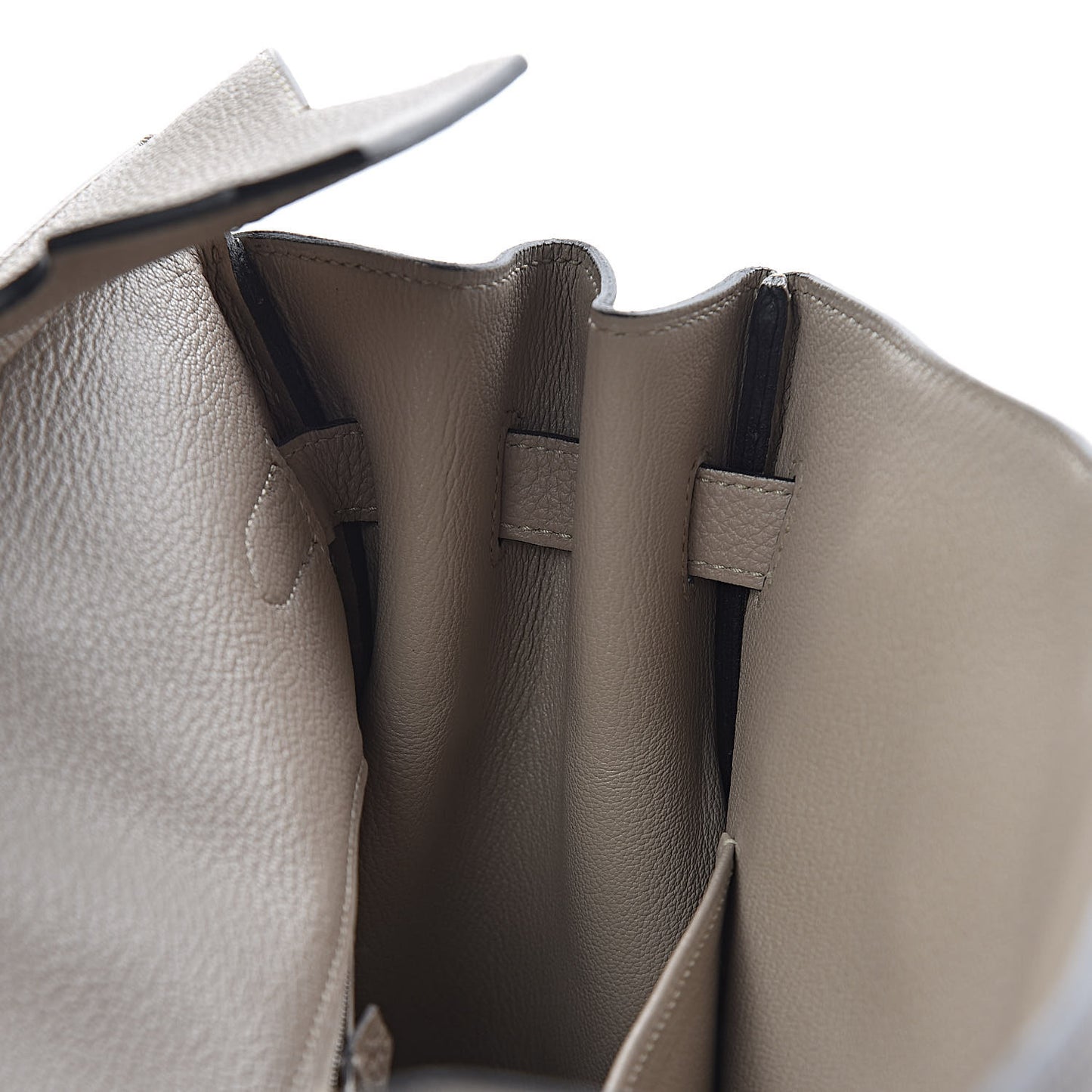 Taurillon Clemence Birkin 35 Gris Tourterelle