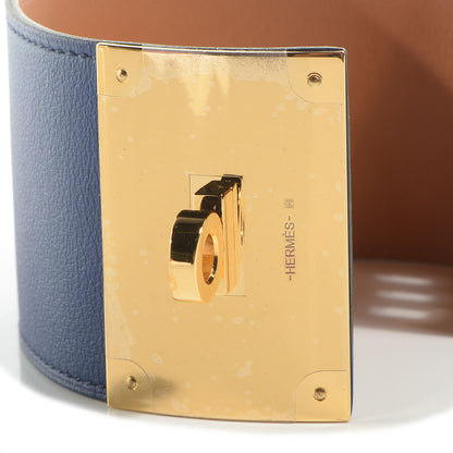Hermes Swift Kelly Extreme Bracelet Small Bleu Saphir 4 of 7