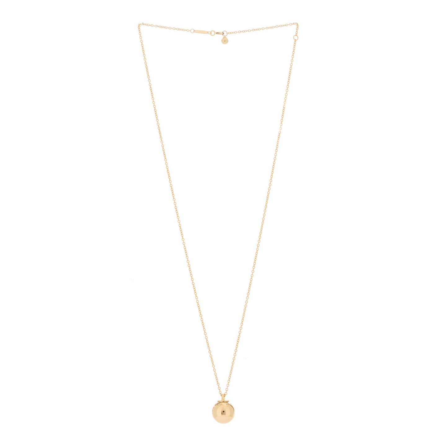 18K Rose Gold 12.75mm HardWear Ball Pendant Necklace