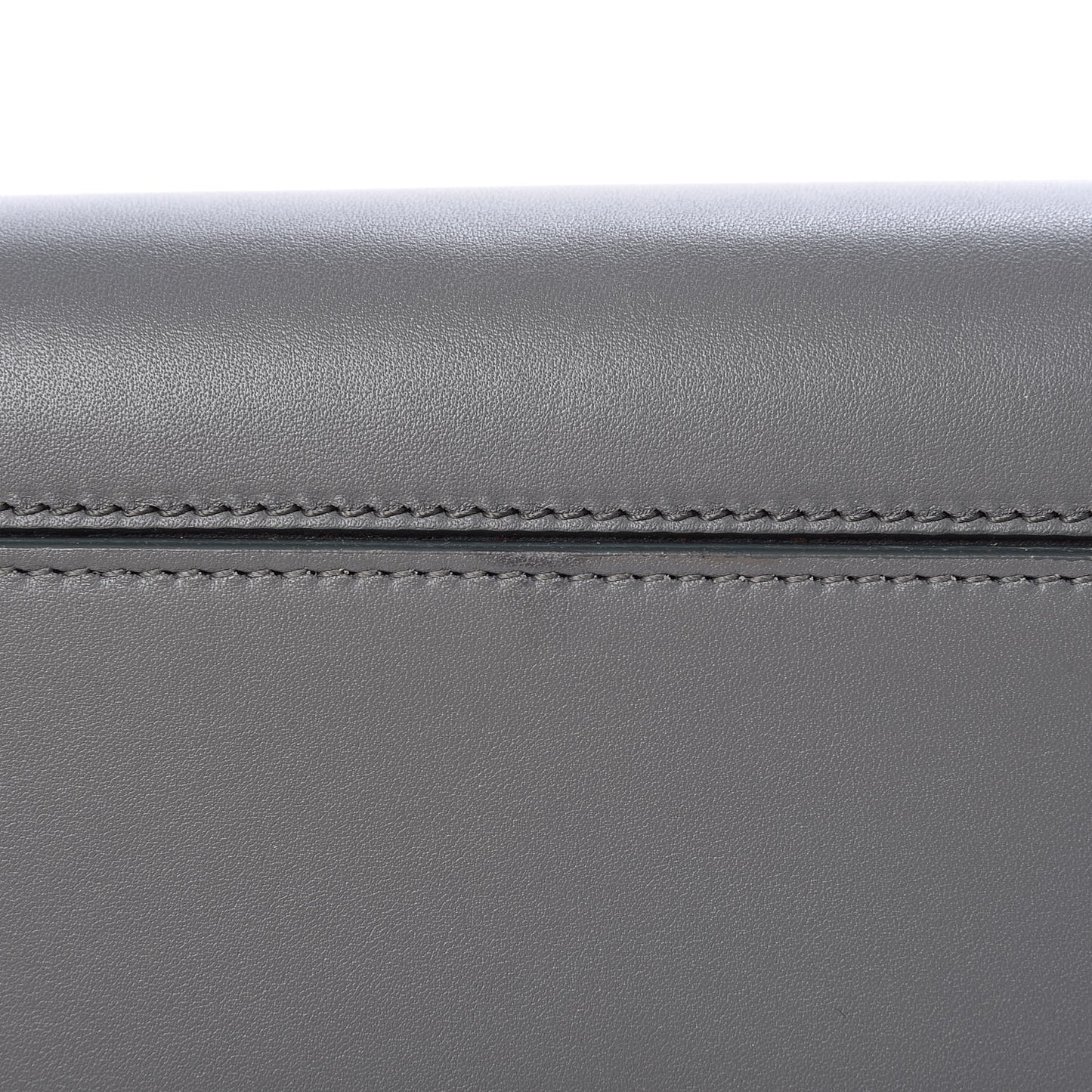 Smooth Calfskin Small Tie Knot Tote Crystal Grey