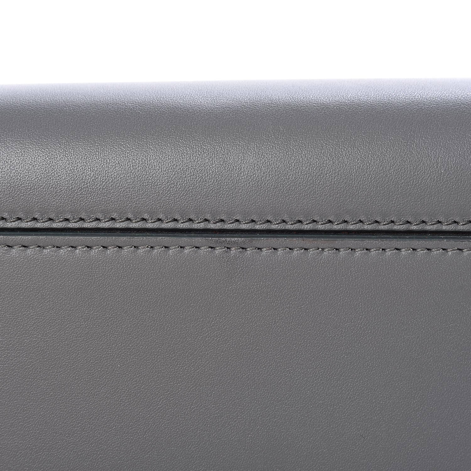 Celine Smooth Calfskin Small Tie Knot Tote Crystal Grey 10 of 13